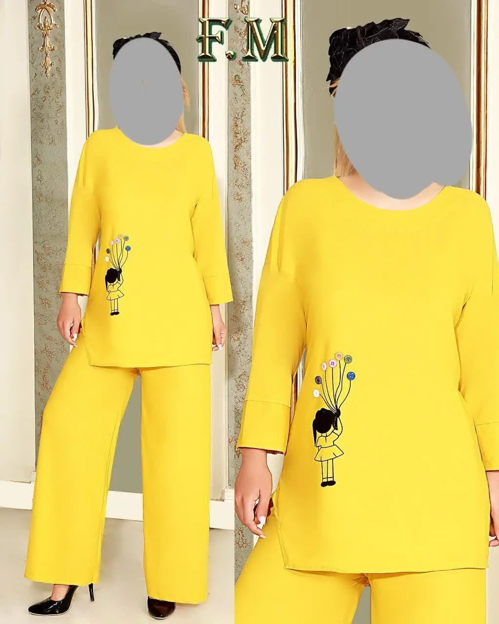 🖋 ست تونیک شلوار مدل بادکنکی