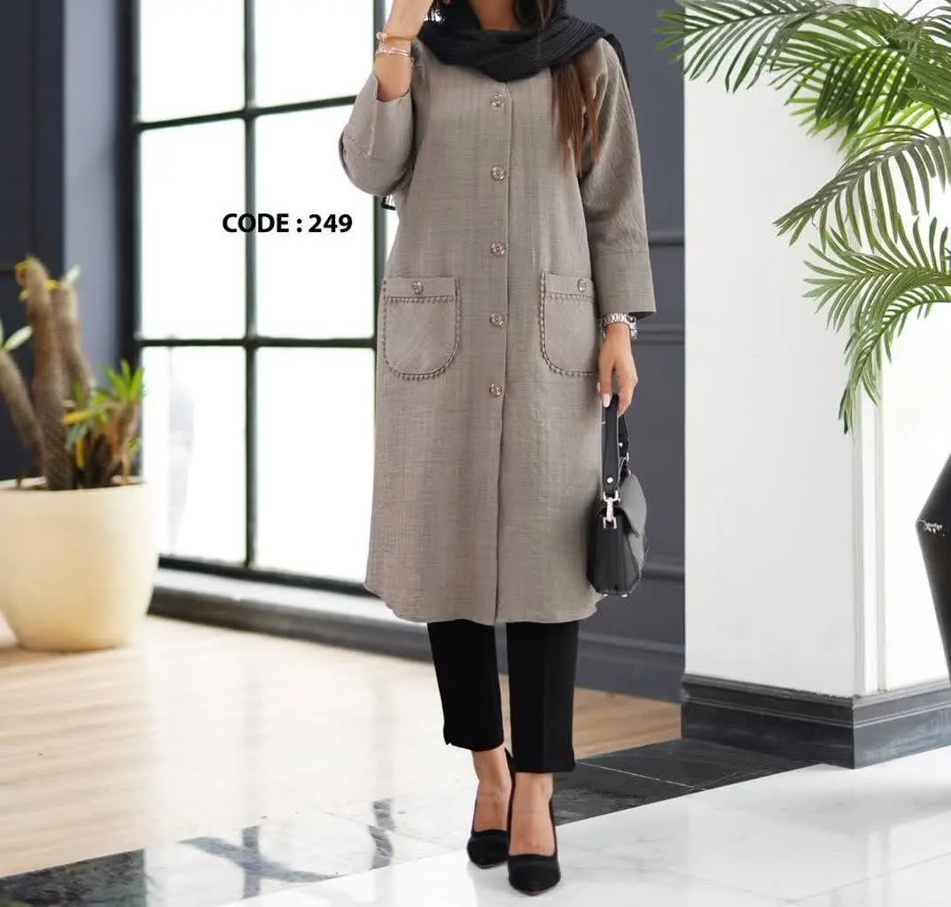 مانتو قواره دار کاربردی 
