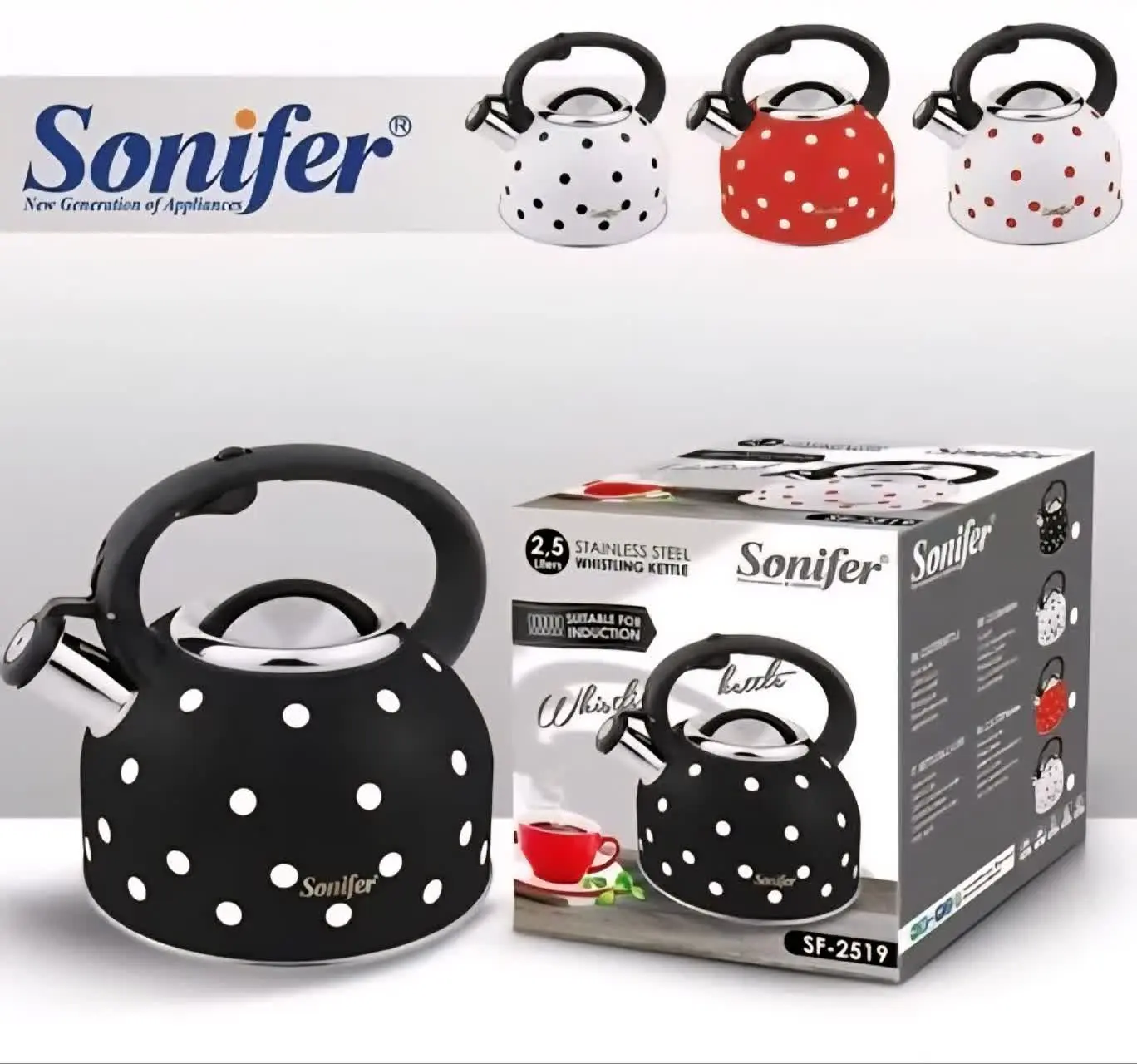 کتری تک استیل ۲٫۵ لیتری Son...