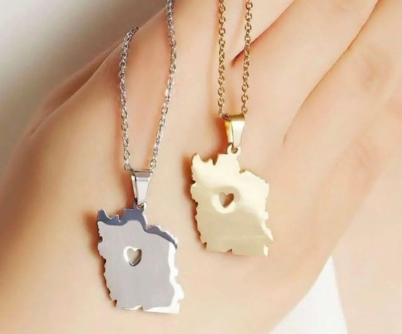 💍گردنبند نقشه ی ایران 🤗