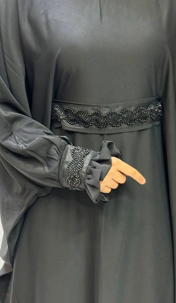 💞مانتو عبایی آستین چین شیک💞
