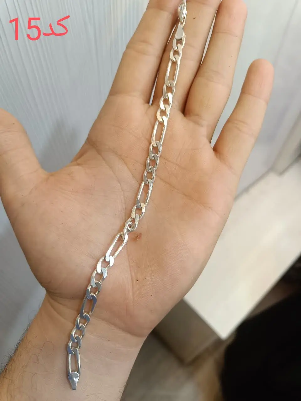 ✨#دستبند_نقره_ترک_مردانه
