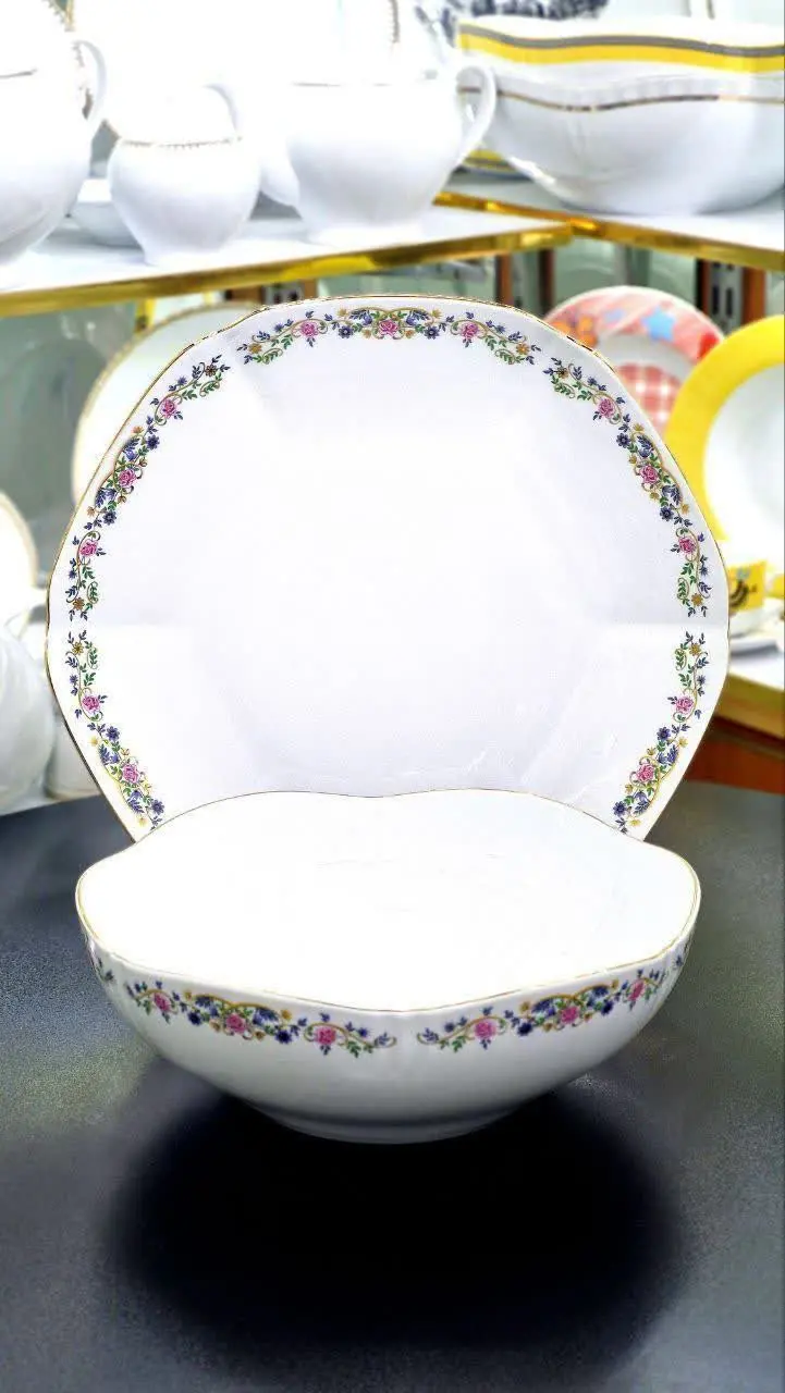 🍽 قاب و قدح چینی چینی زرین