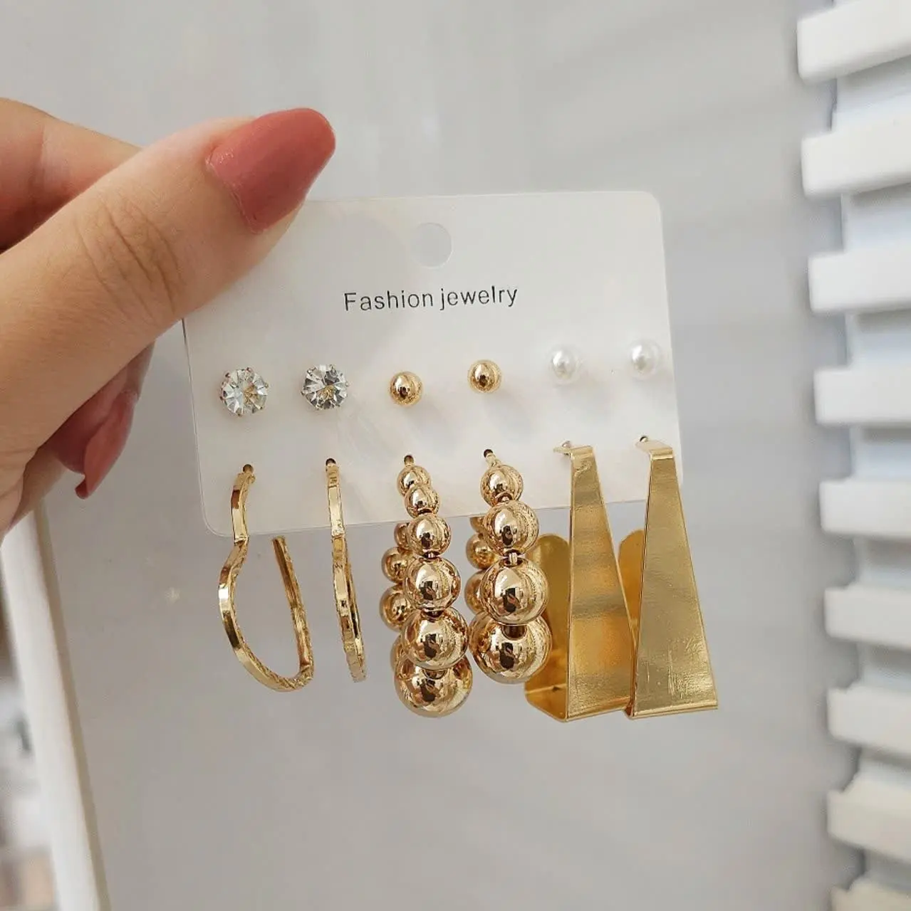 #گوشواره Fashion Jewelry کد ۱۴۴۶
