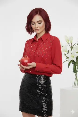 🌹شومیز یلدایی شیک😍