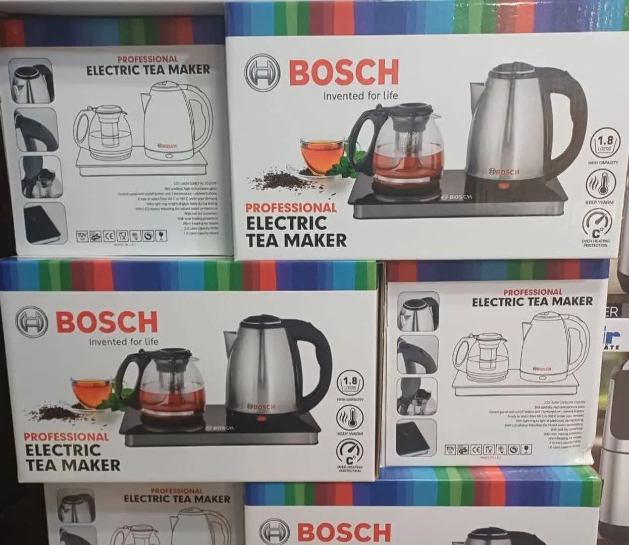 چای ساز کنارهمی بوش