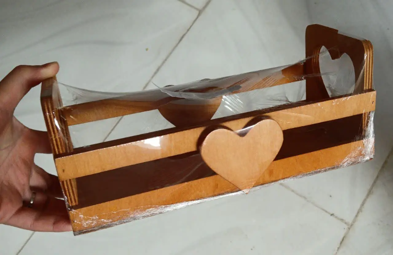 استند بطری دسته قلب کوچک
