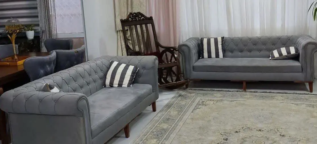 مبل راحتی ۸نفره چستر 
