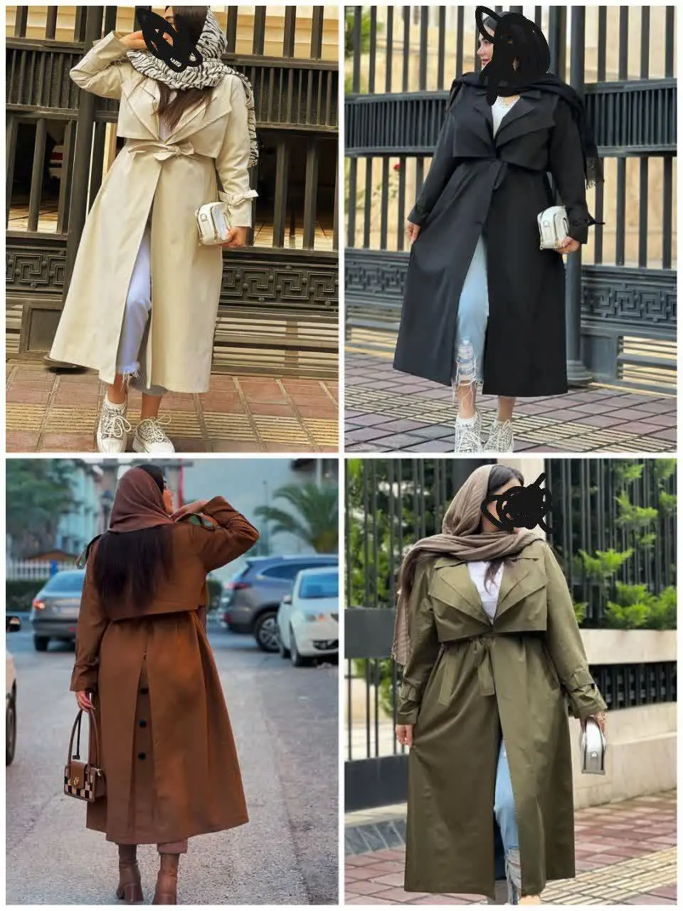 یه ترنچ کت بلند، ازواجباتیه که هرخانمی باید حداقل یکیشو تو کمدش داشته باشه. مدل لاویکا مناسب پاییز و بهاره و تنخور بسیاااار شیک و قشنگی داره👌🏻🍁
