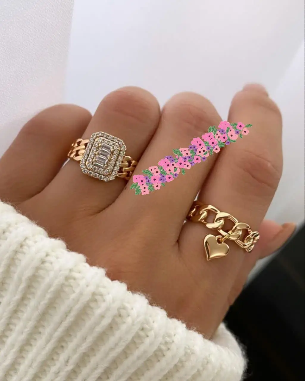 ❤️ محبوب‌ترین انگشتر آویزدار😍🥰
