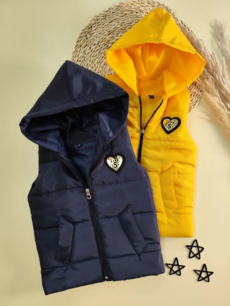 پافر کلاه‌دار دخترانه Life
