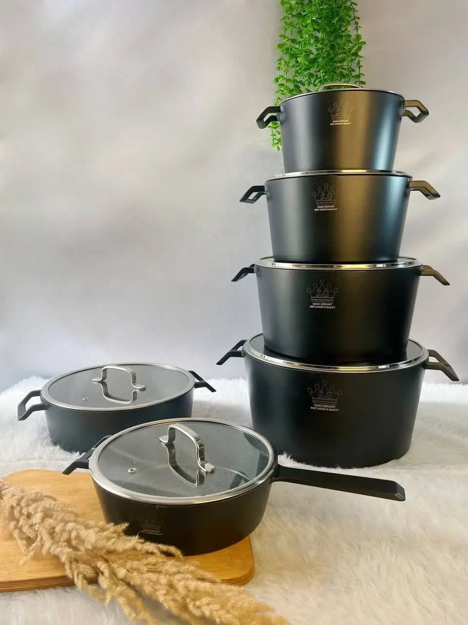 سرویس قابلمه SG چدن گرانیتی...