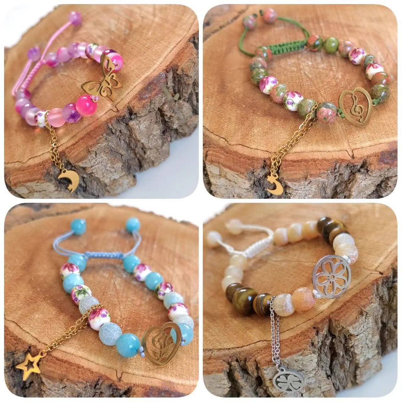 ⚜دستبندهای فاخر سنگ اصل ⚜
