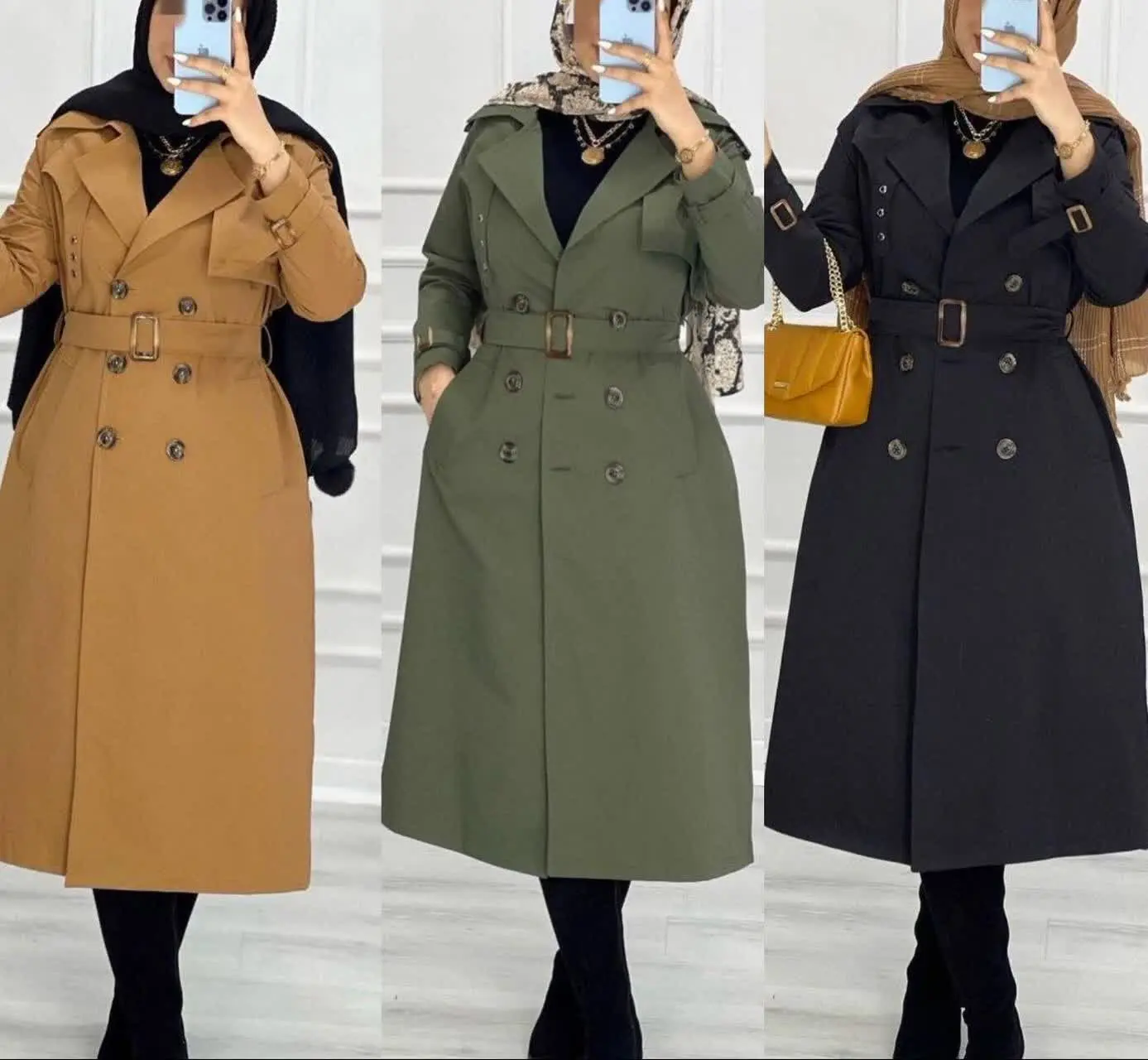 پاییز و زمستون امسال با این بارونی بدرخش 💎ترند‌ترین مدله؛ تاسالها برات مثل روز اول میمونه وسرتاسر کار آستر کشی شده و حساااابی گرمه 💜
