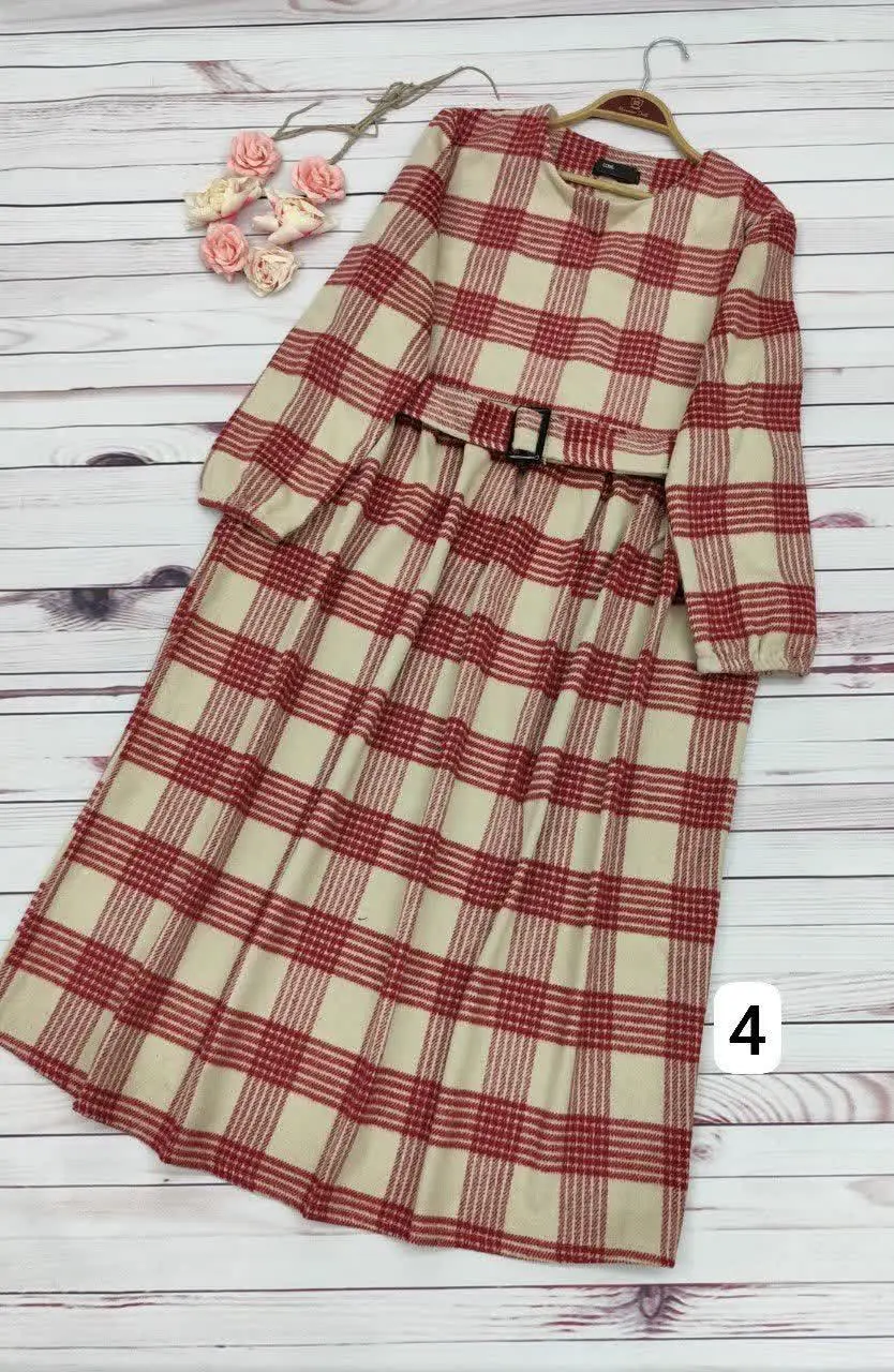 پیراهن بلند زمستونی 😍
