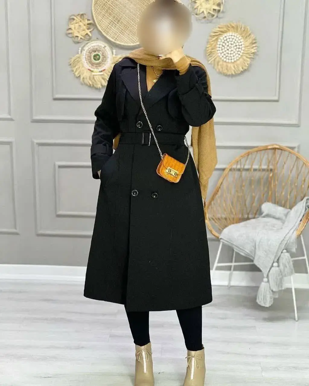 پاییز و زمستون امسال با این بارونی بدرخش 💎ترند‌ترین مدله؛ تاسالها برات مثل روز اول میمونه وسرتاسر کار آستر کشی شده و حساااابی گرمه 💜
