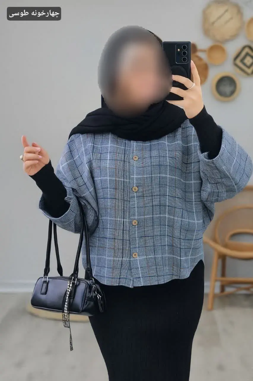 مانتو پانچ نیلی