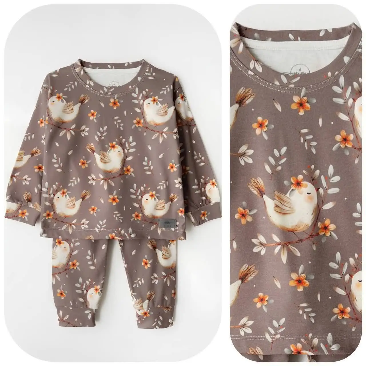 ست بلوز شلوار خانگی دخترانه 🐦
