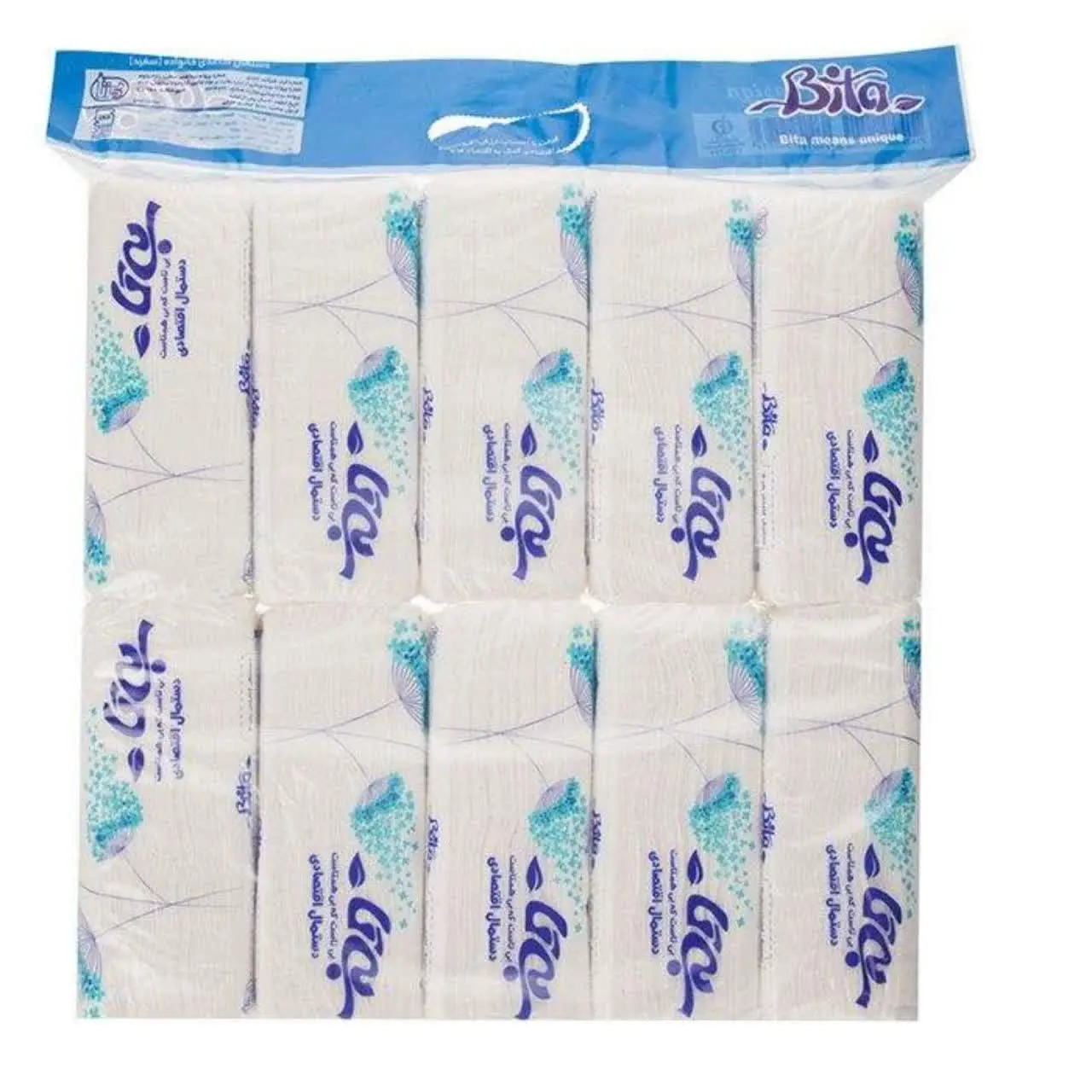 💥بی تا دستمال اقتصادی ۱۰ عددی💥