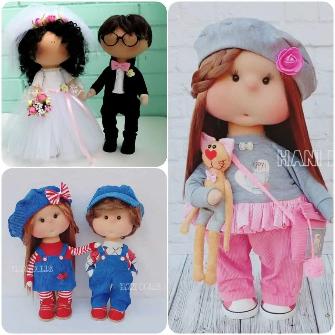 ✳️دنیایی پراز #عروسک‌های دست ساز و زیبا
