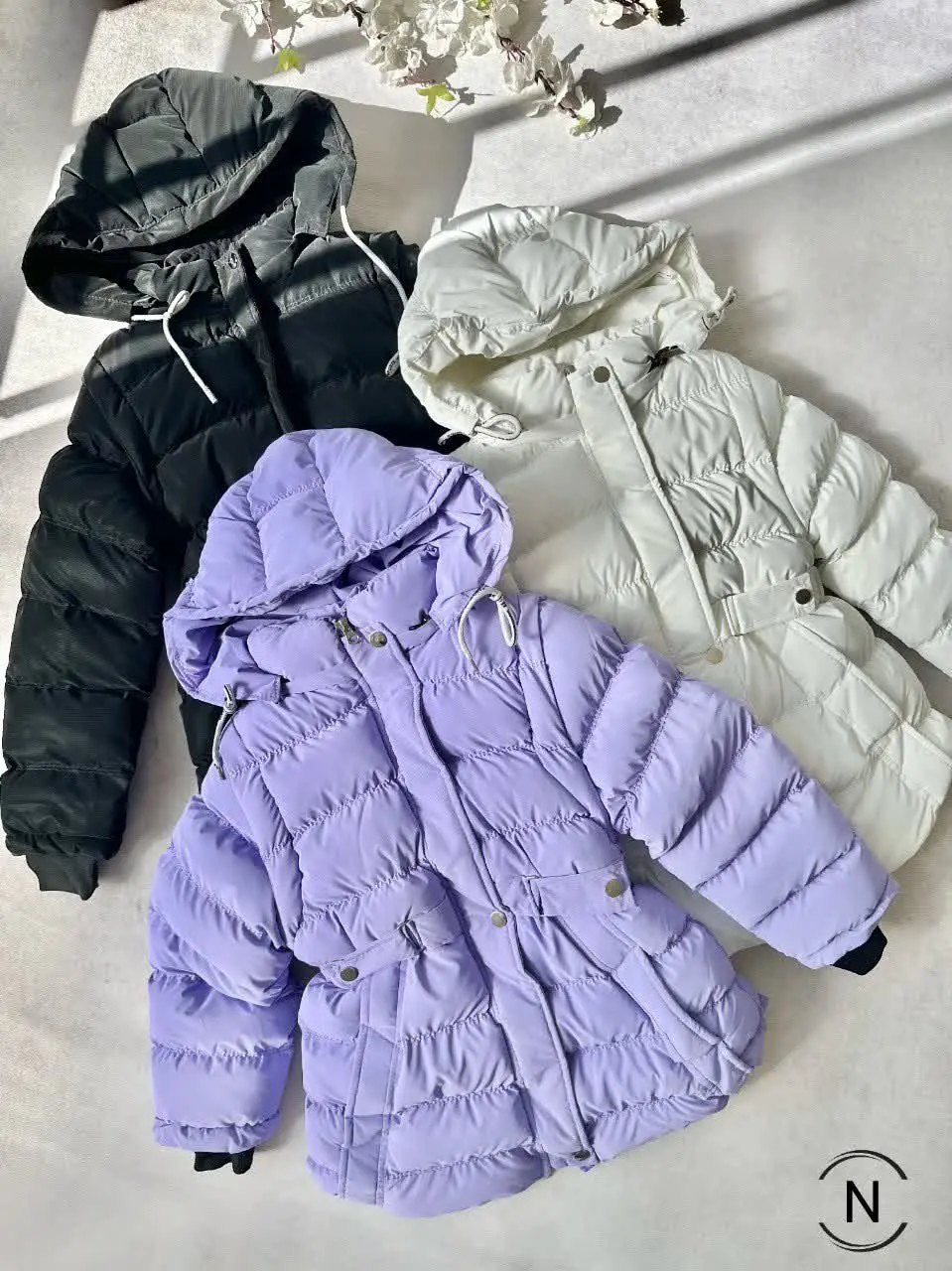 کاپشن پافرشودخترانه سیلیکونی