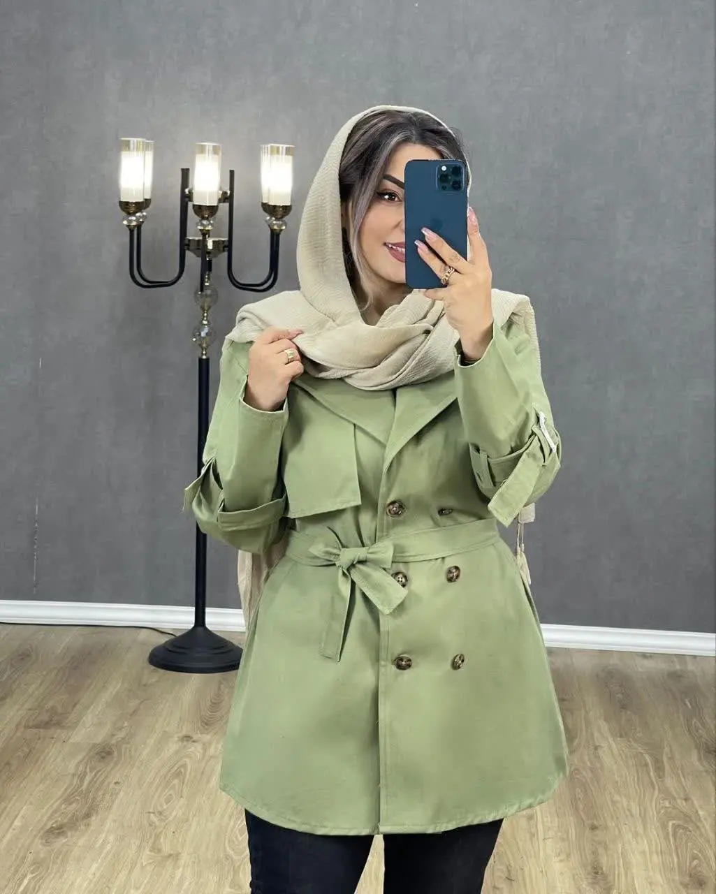 ☔️نام: مانتولنین یقه انگلیسی
