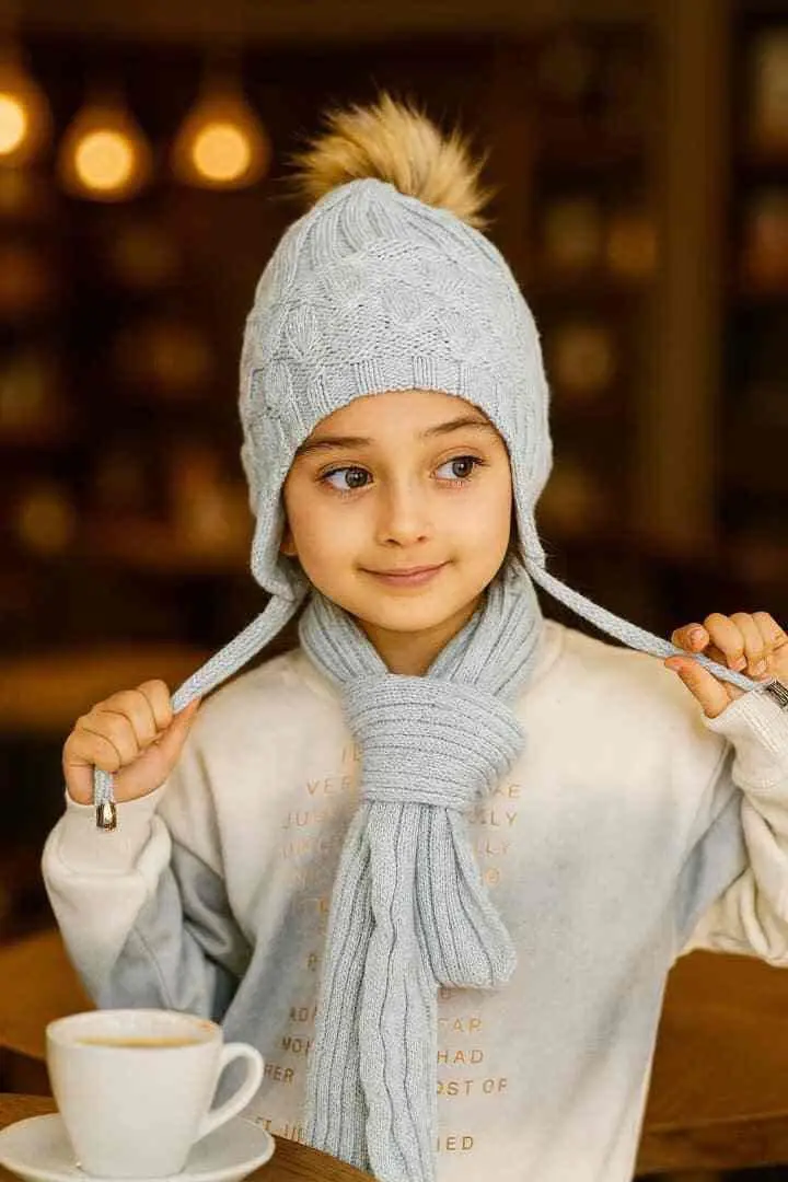 شال و کلاه زمستانی