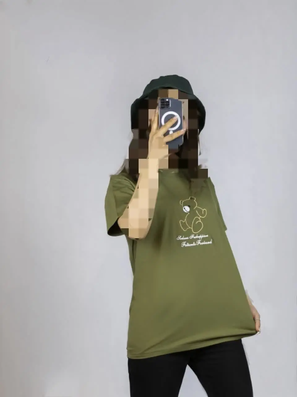 تیشرت نخ پنبه خرس نشسته