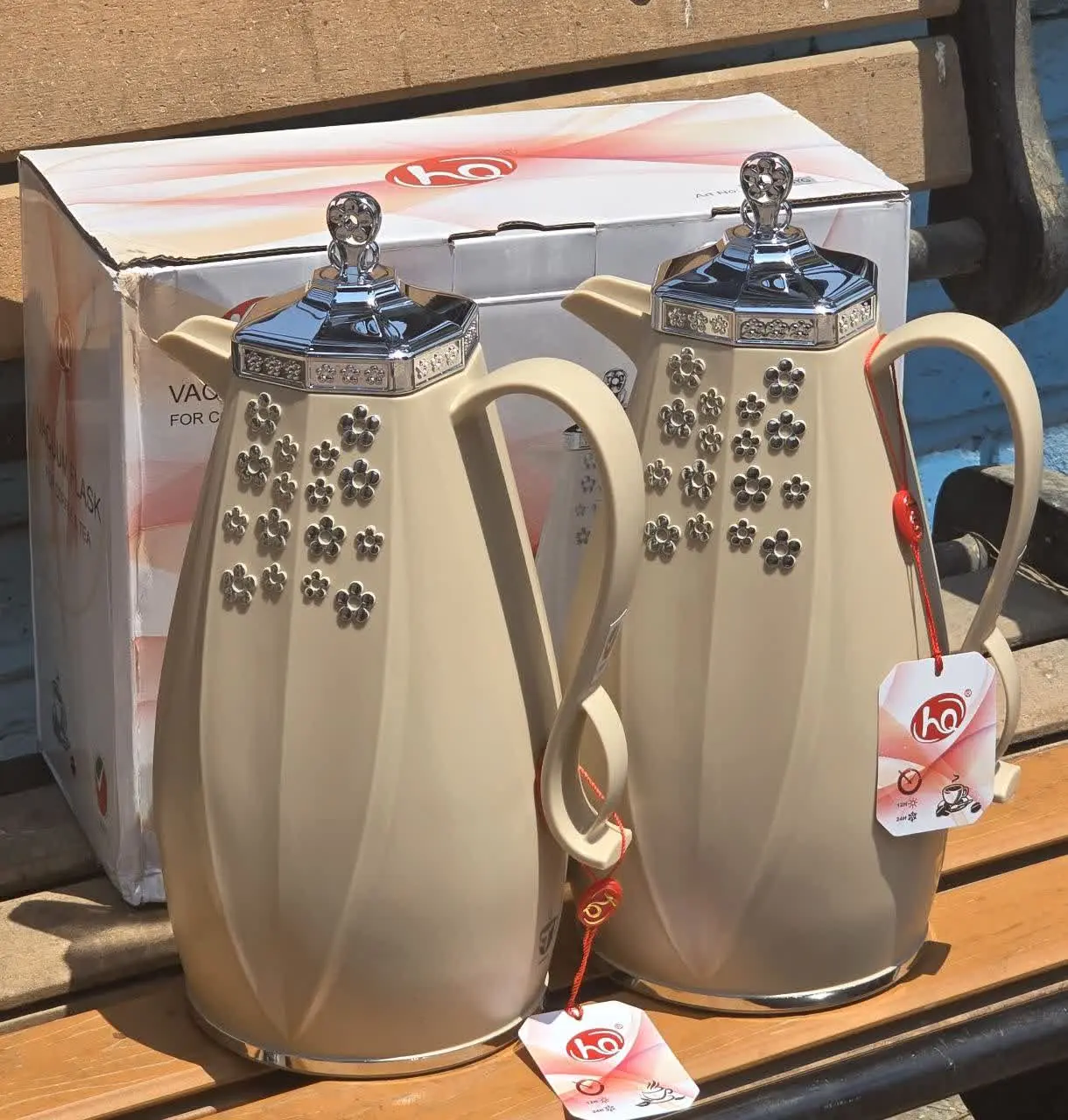 ✅ فلاسک ۲ قلو گلدار HQ