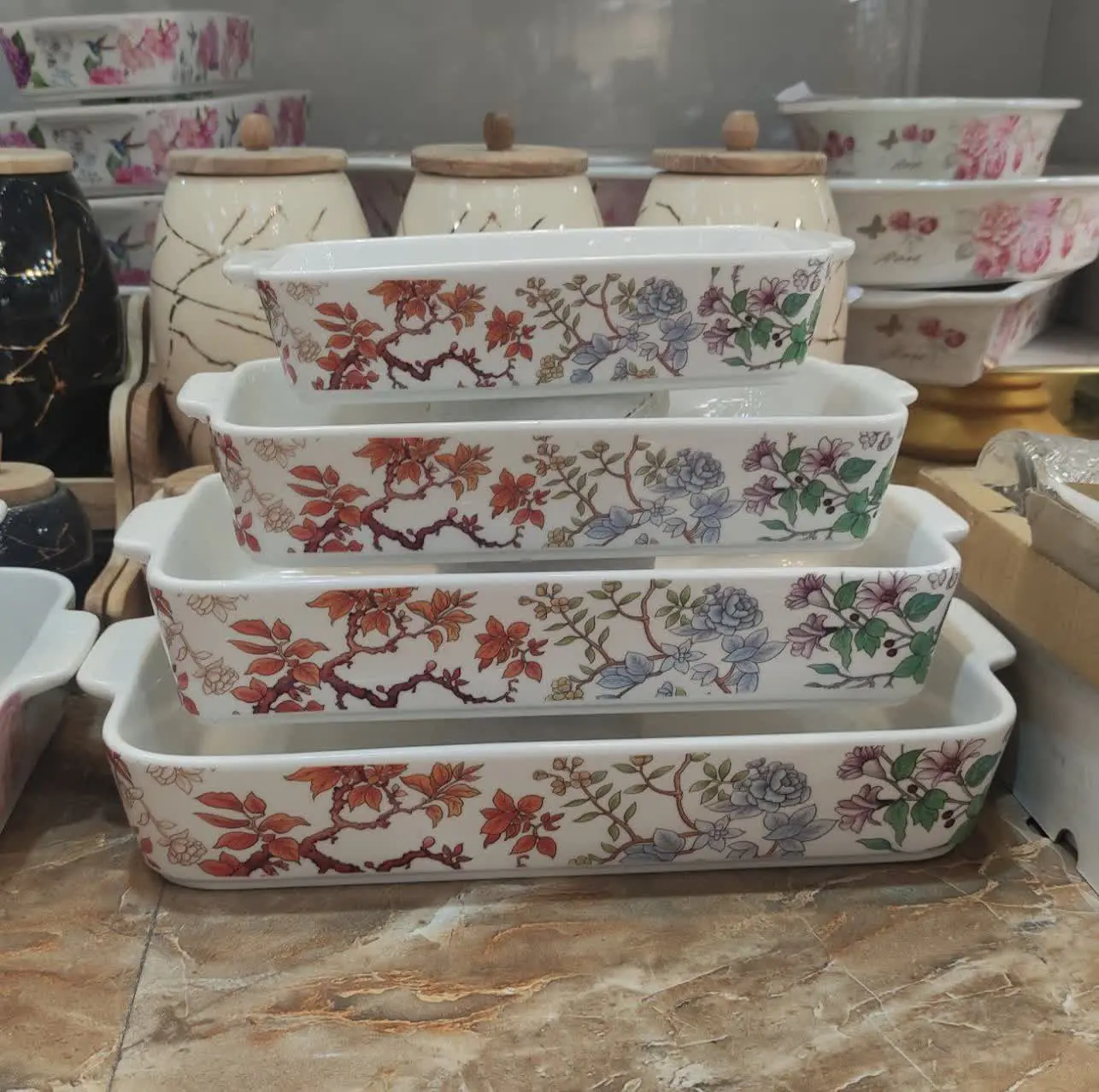 ست چهار تابه مستطیل
