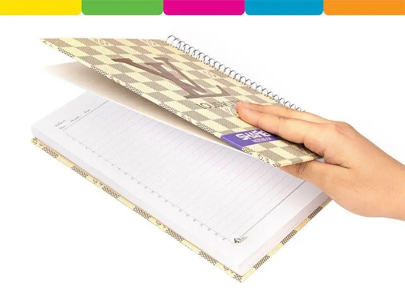 🌈دفتر ۱۶۰ برگ جلد آلبومی فنری