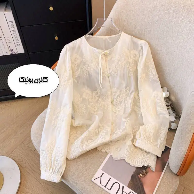 شومیز گلدوزی جدید😍