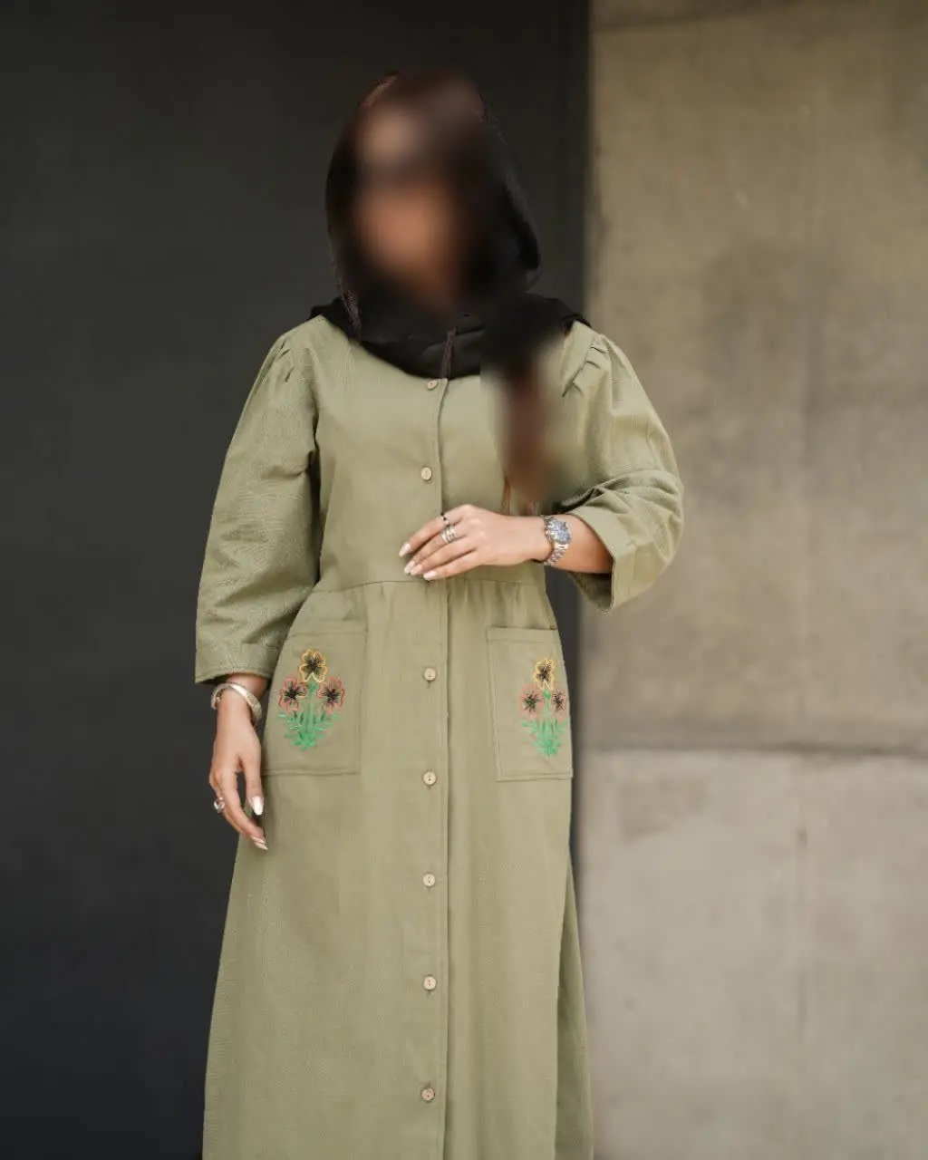 🦋نام مدل: کفتان گلدوزی شهرزاد 🌸
