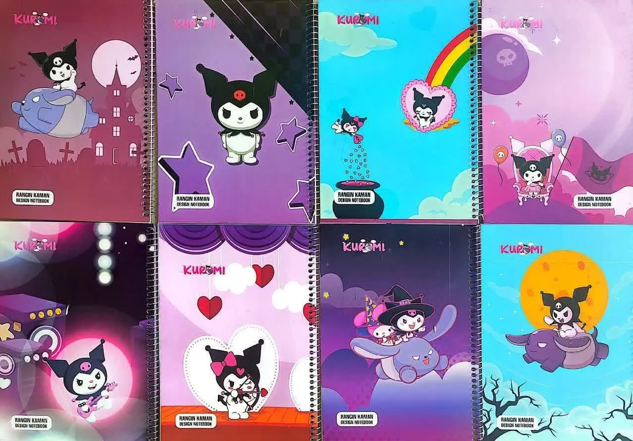 دفتر ۴۰ برگ حاشیه دار تک سیم با کاغذ ۷۰ گرم
