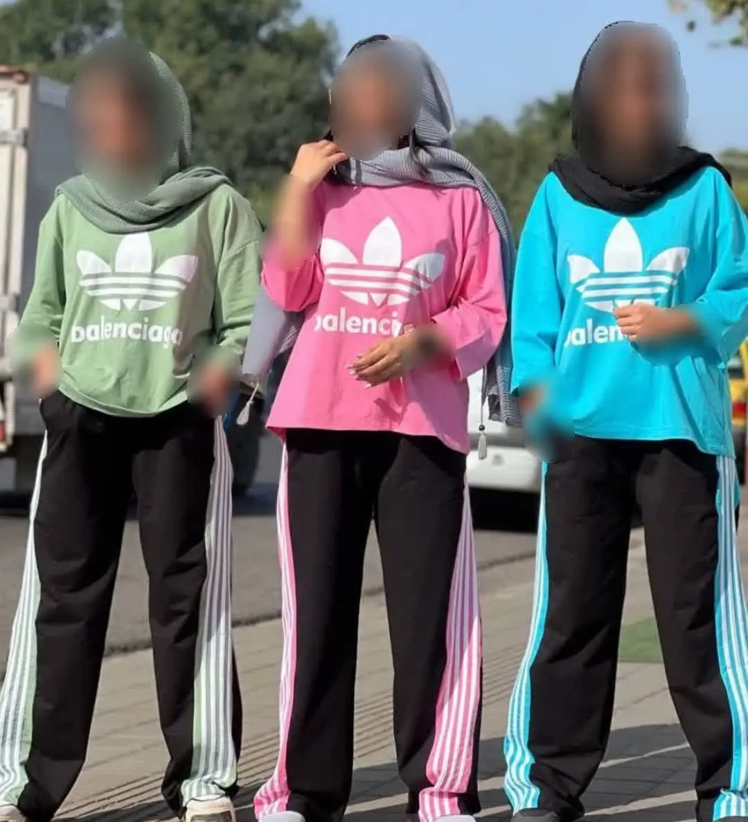 ❤️نام: تیشرت و شلوار adidas balenciaga
