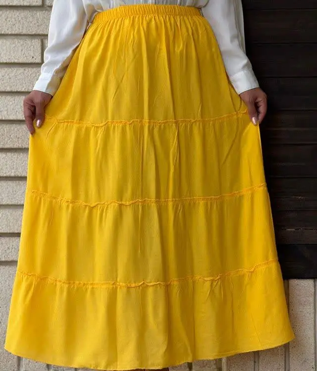 دامن نخی طبقه ای