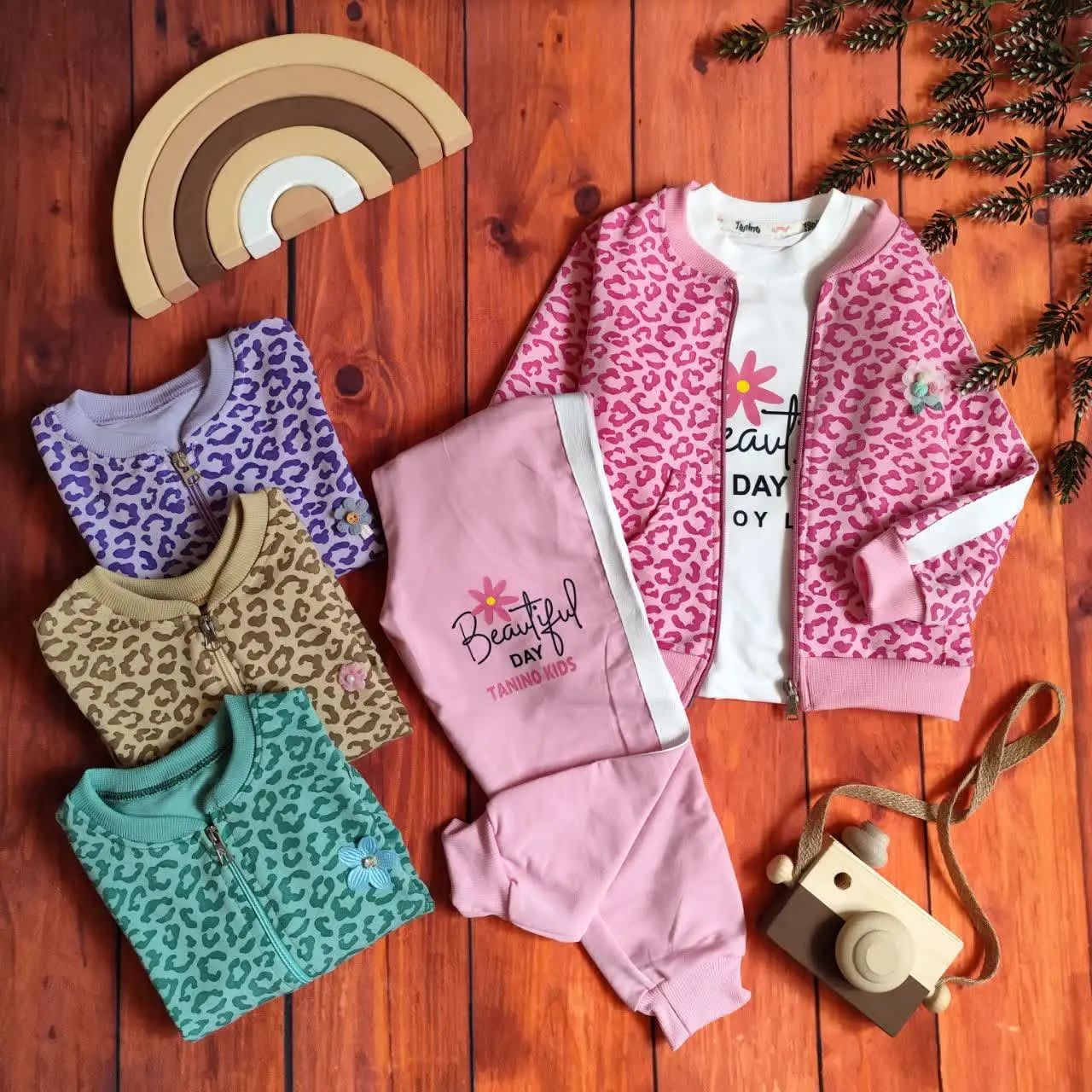 😍ست سه تیکه، سویشرت + بلوز...