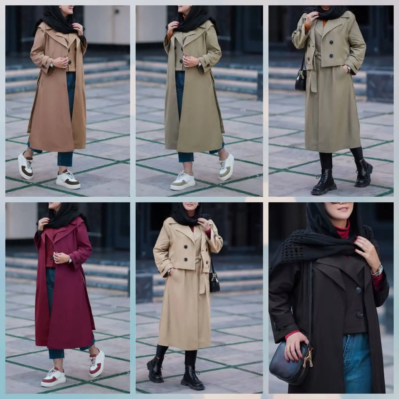 ⚜️ مدل: ترنچ کت دو تیکه
