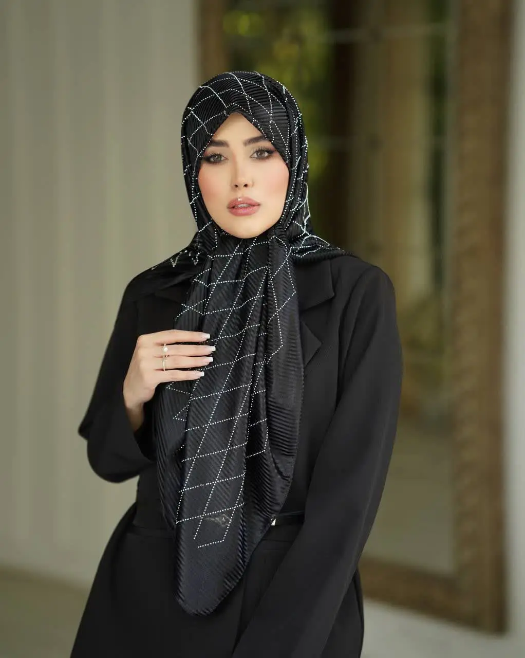 روسری ژان ژان راه راه🌱✨