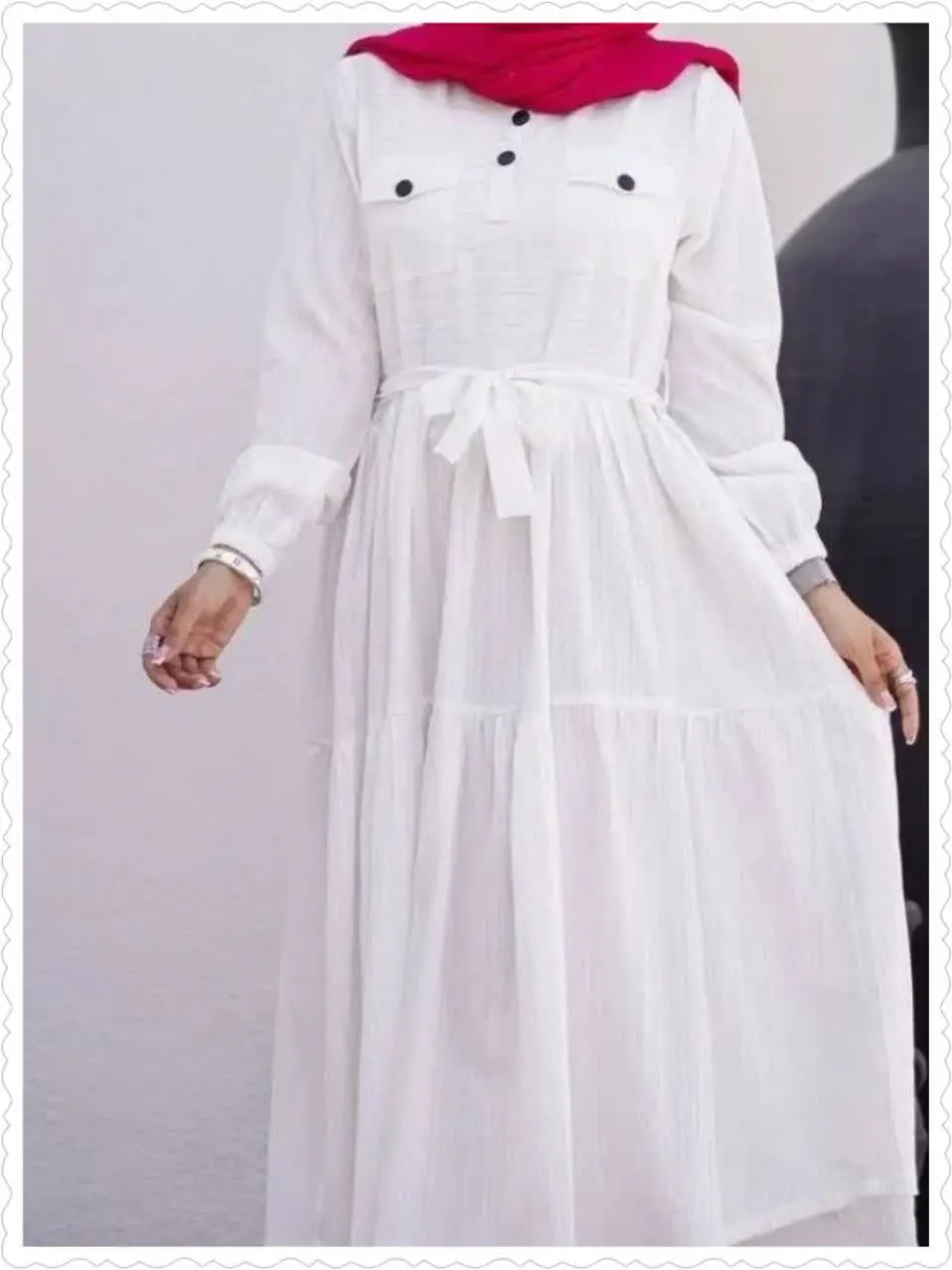 🖋نام: پیراهن مانتویی 
