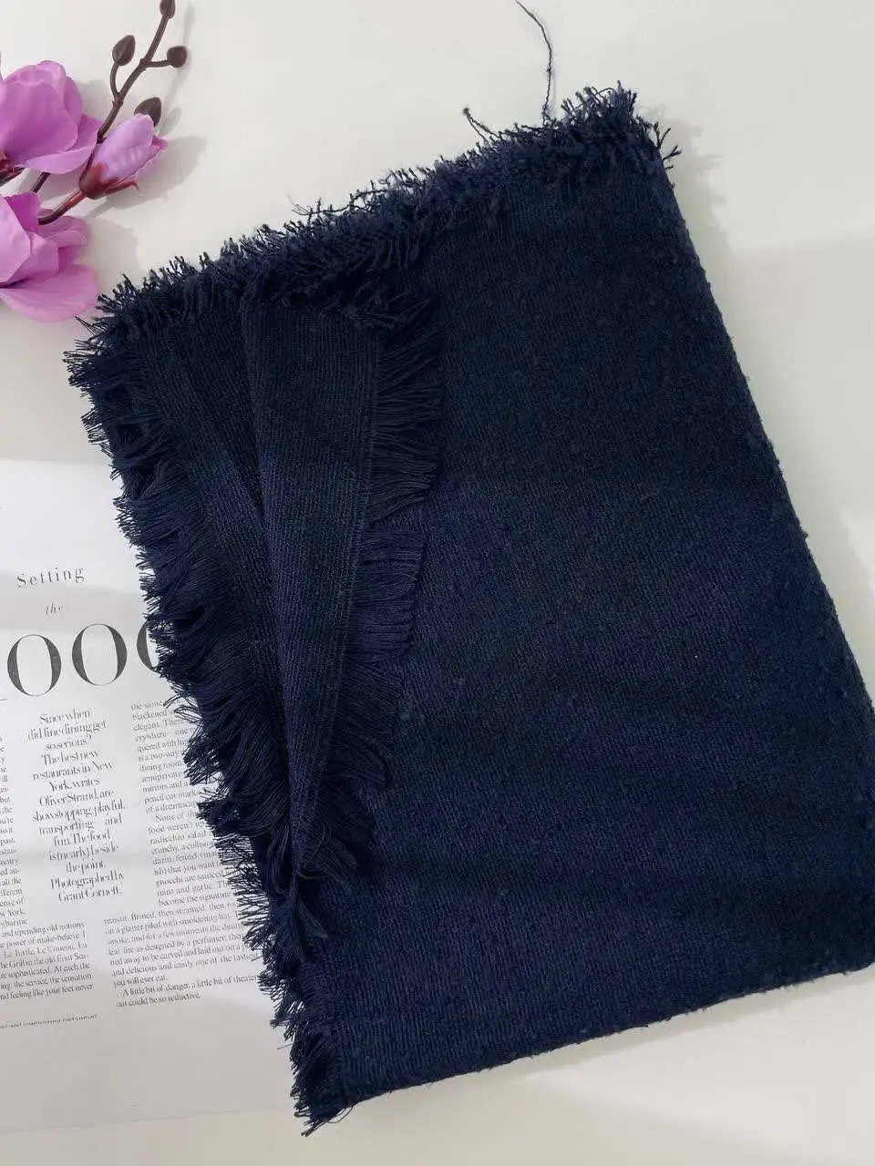 شال کنف بوکله پاییزه دور ریش 😍