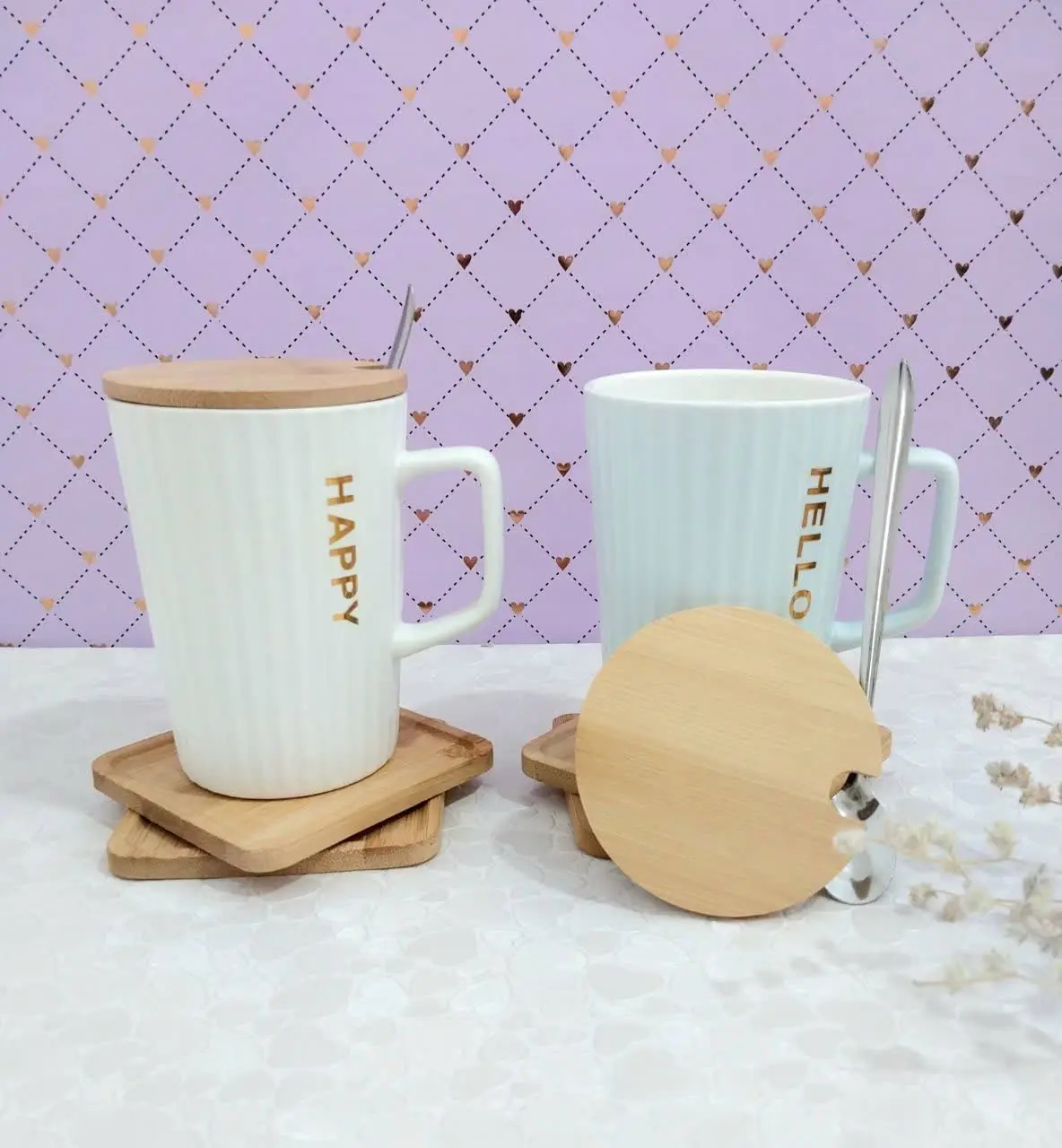 ماگ سرامیکی درب دار
