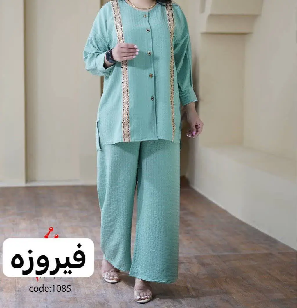 🖋نام: ست مانتو شلوار ملیکا
