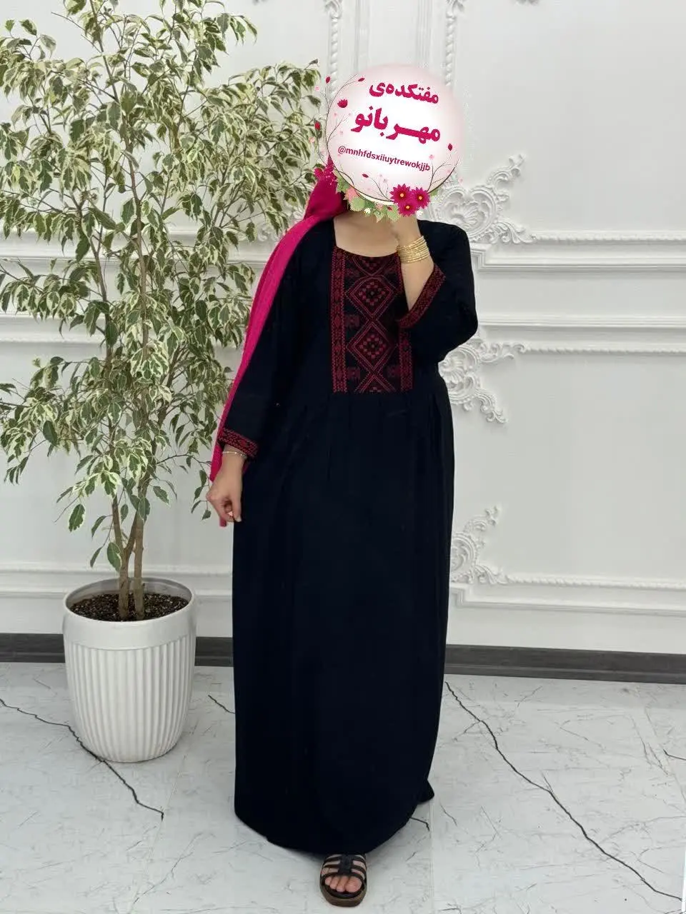 پیراهن دریا خرج کار سنتی ۶۰۴۴
