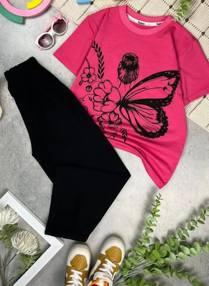 ست تیشرت شلوارک شیک وجذاب د...