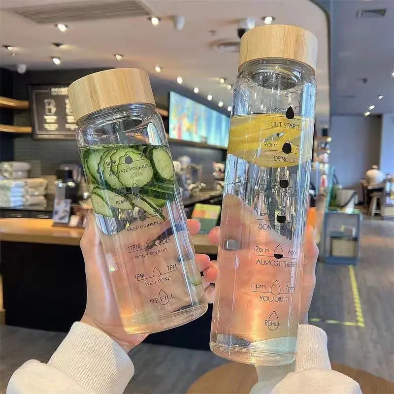 بطری پیرکس درب بامبو مخصوص...