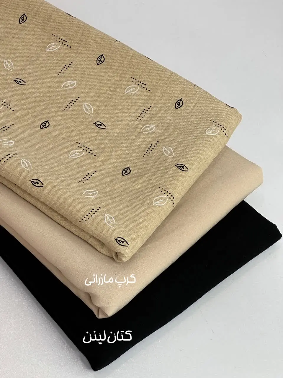 جنس پارچه: شانتون صوفیا گل گچی 👌🌸
