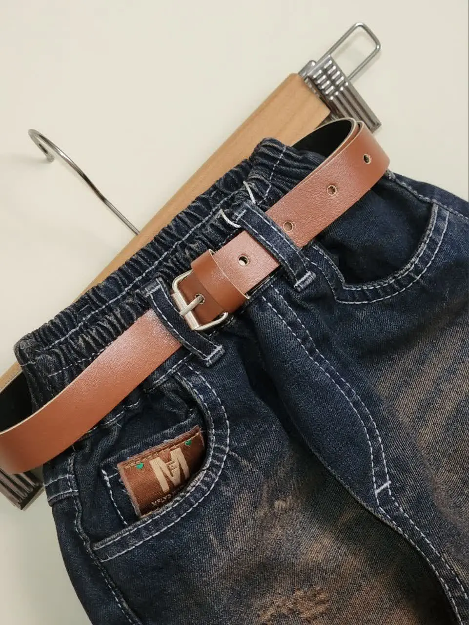 شلوار جین مام استایل