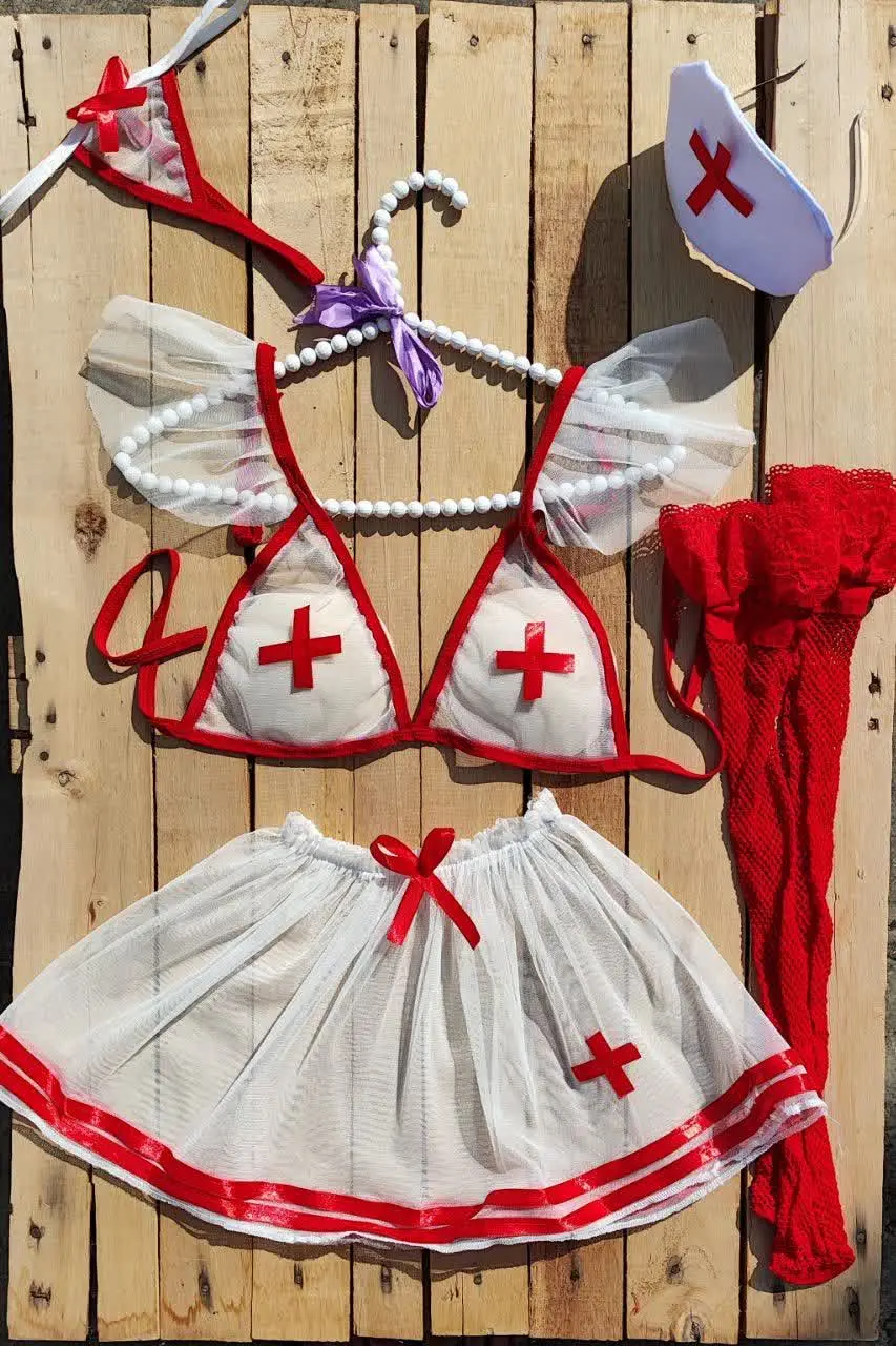 سوتین+دامن+شورت+جوراب ساده...