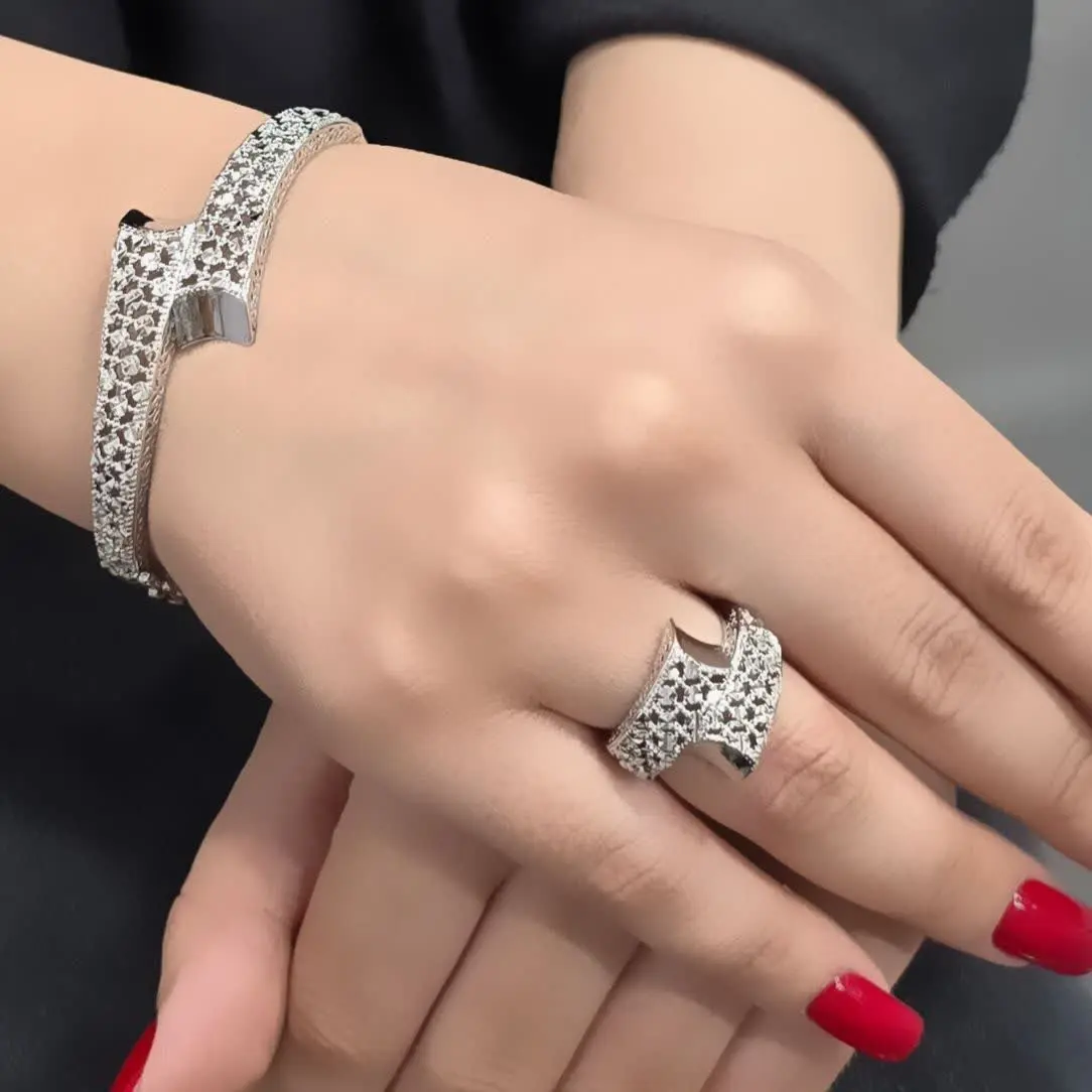 #ست دستبند انگشتر جدید😍😍
